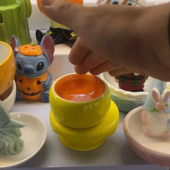 摆件愿***亮陶瓷微瑕摆件