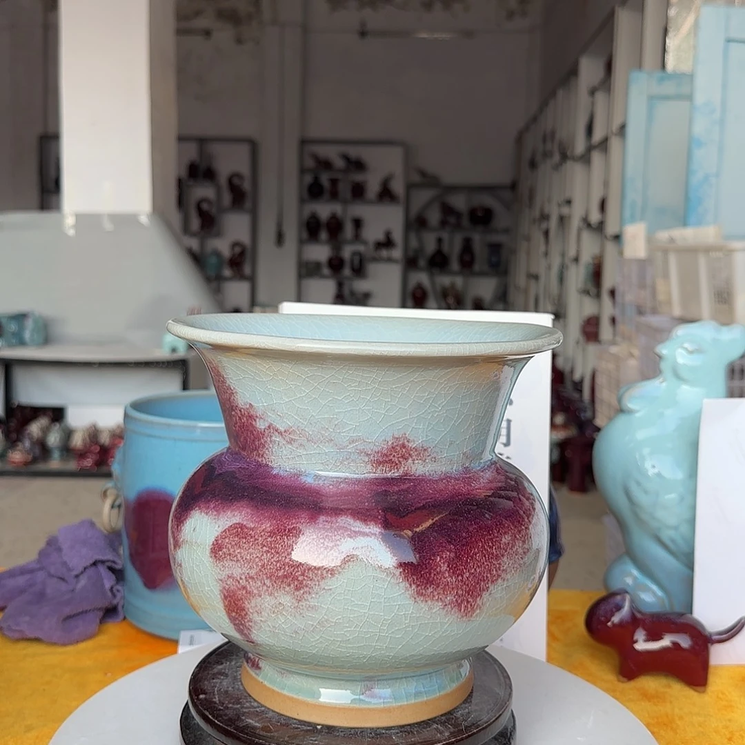 摆件陶郑家钧瓷摆件