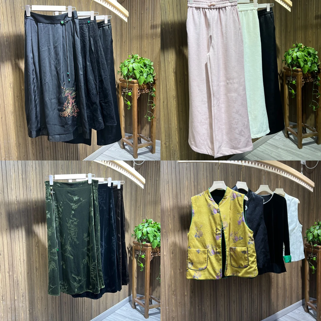 【长乐绸苑】新中式时尚气质衣服(孤品)