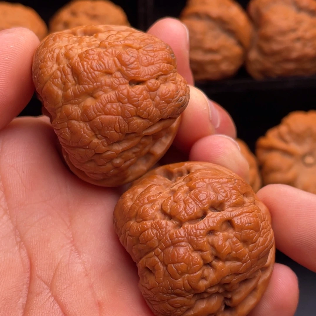 文玩核桃把件秦岭山脉核桃