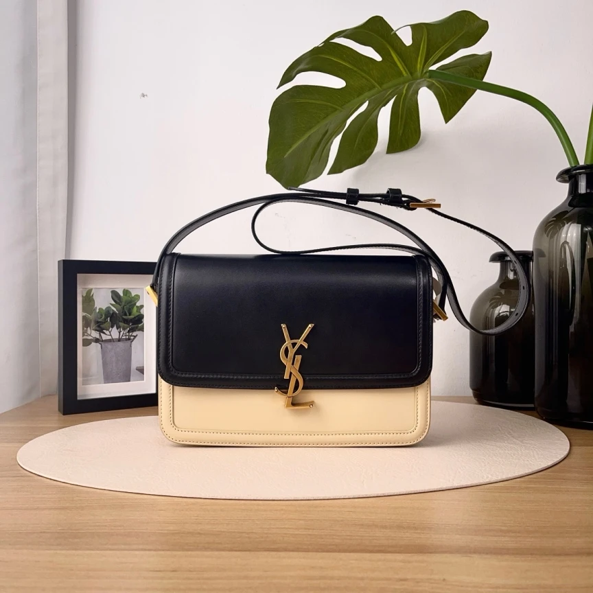 95新 YSL/圣罗兰 豆腐包/单肩包/8657