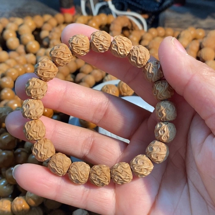 猴头核桃手串虎须11