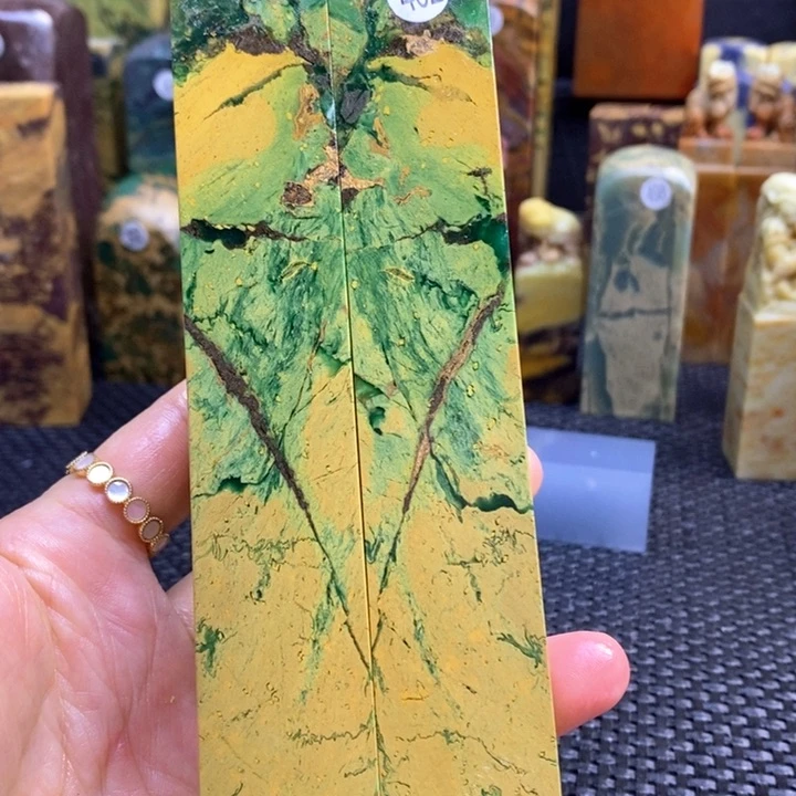 青田石我****路青田石印章石