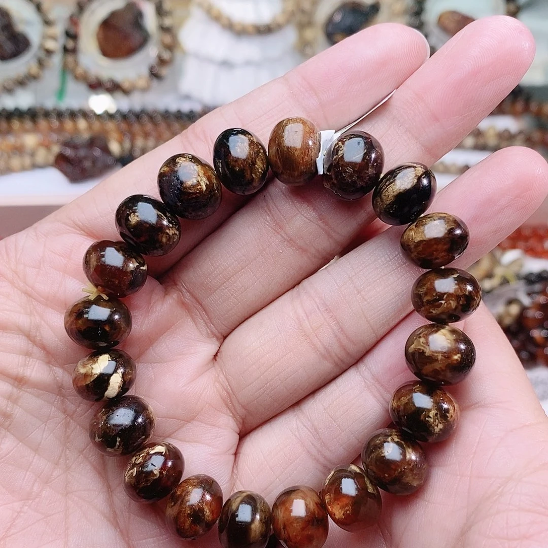 琥珀未镶嵌裸石12花珀