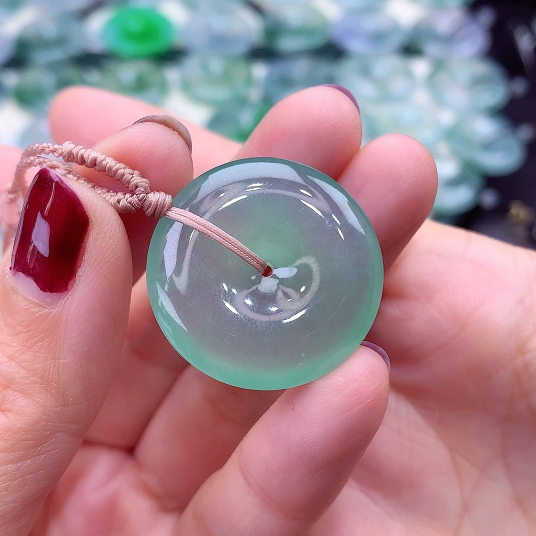 颈饰未镶嵌翡翠编号56-尺寸25/5.3