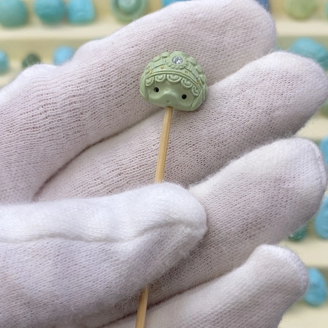 绿松石珠宝奇石未镶嵌