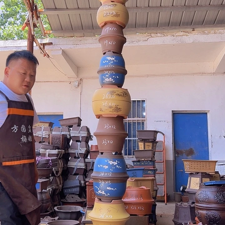 紫砂花盆紫砂花盆