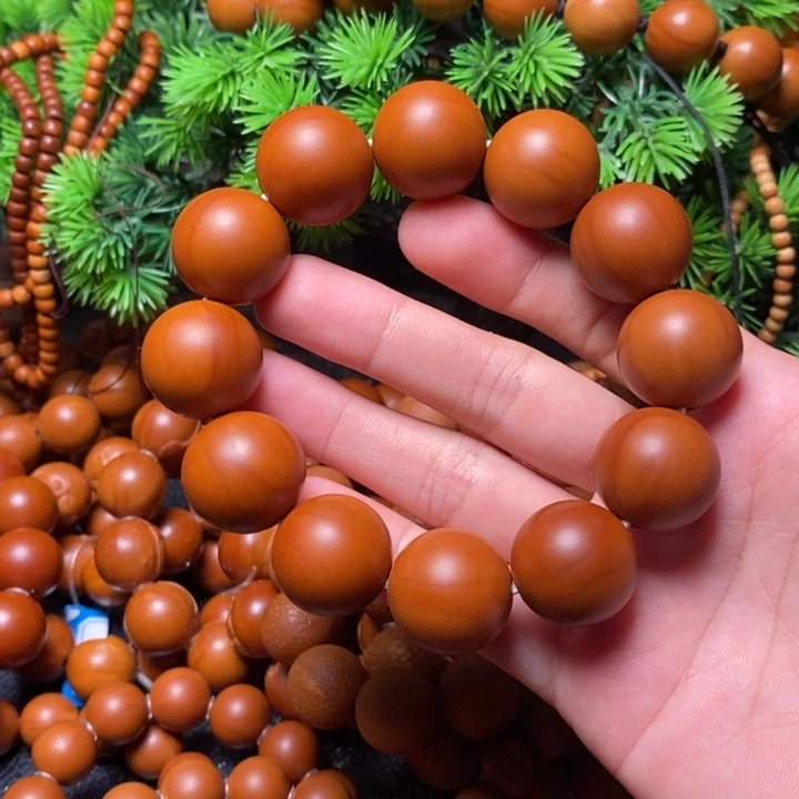 喜***阳橄榄核手串1.95福利光珠
