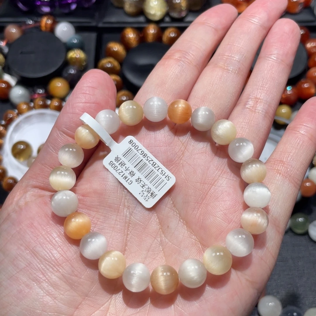 水晶手链未镶嵌彩兔毛8.8mm