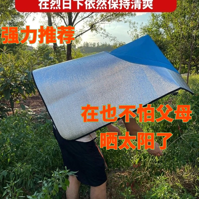 夏季农活尖顶帽遮阳户外防晒叠穿斗笠隔热防雨采茶茉莉花帽套帽子