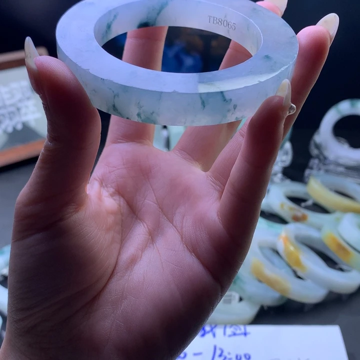 ***定制翡翠未镶嵌翡翠手镯翡翠定金
