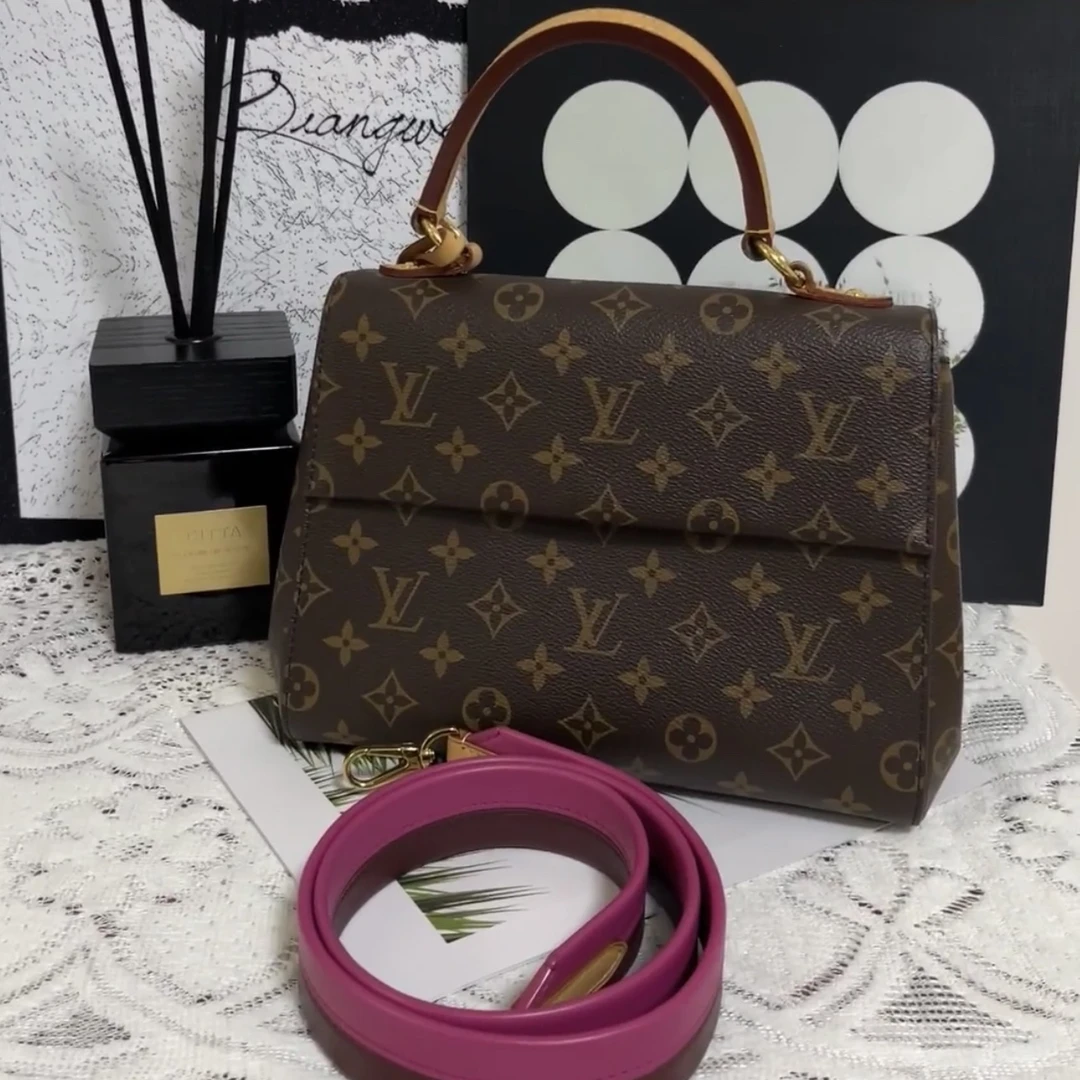 95新 LouisVuitton/路易威登 LV老花clunny bb 25100087-07