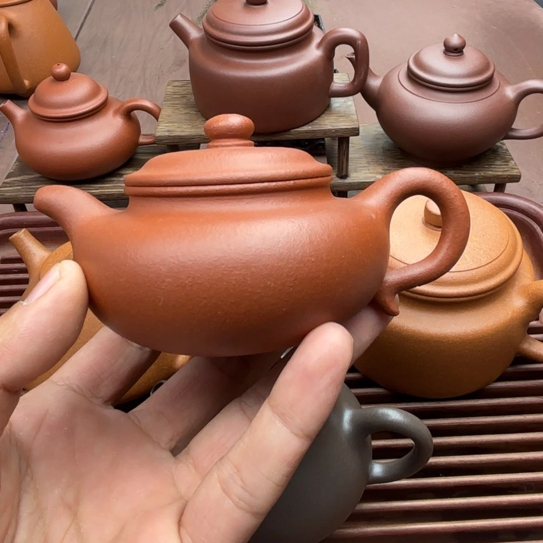 紫砂茶壶仿古壶微瑕140CC