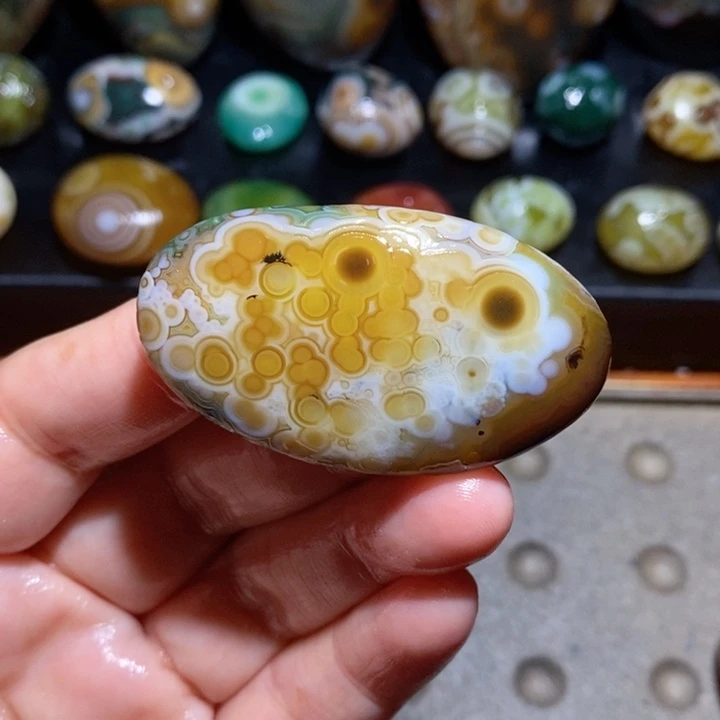 未镶嵌玛瑙/玉髓珠宝半成品5