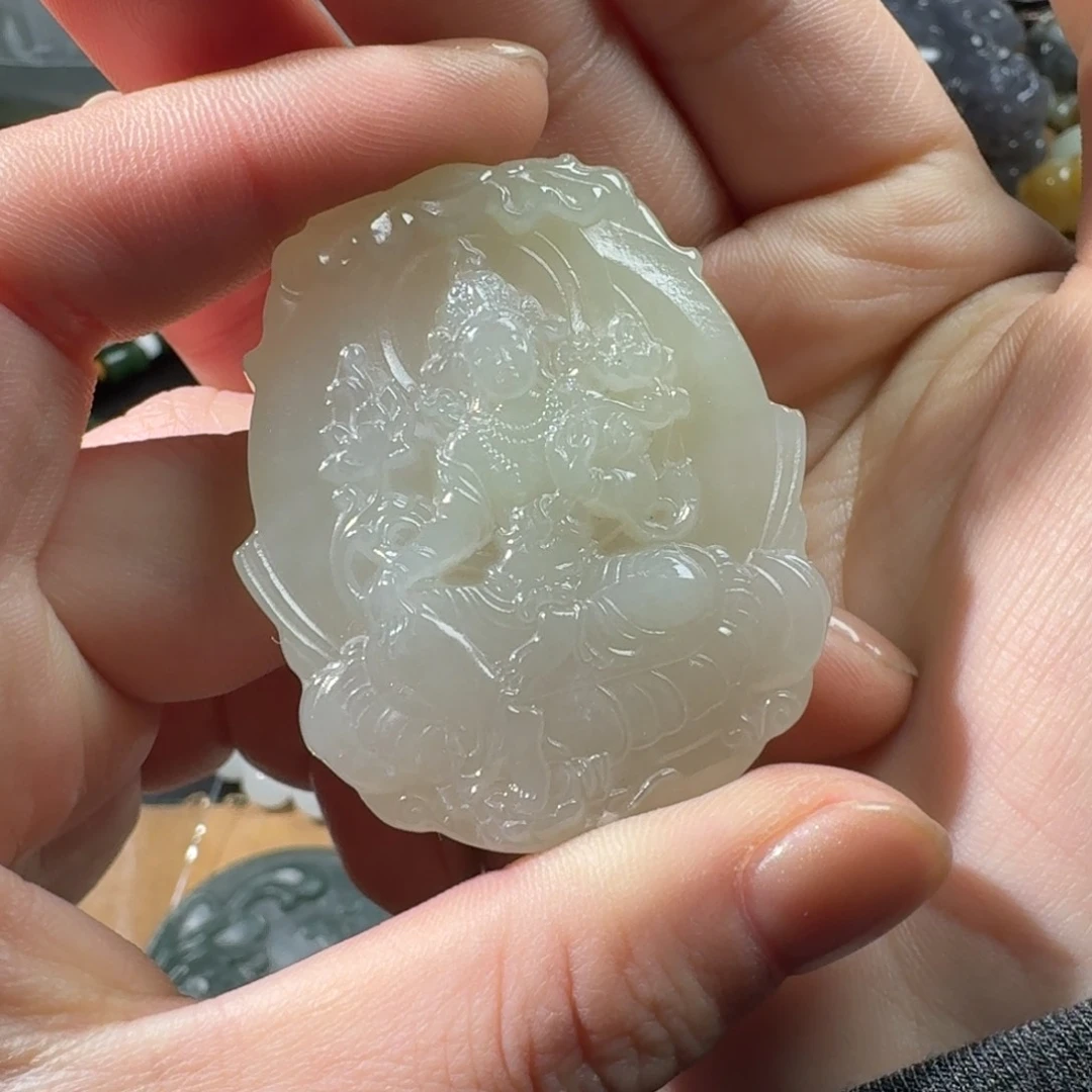 和田玉挂件未镶嵌