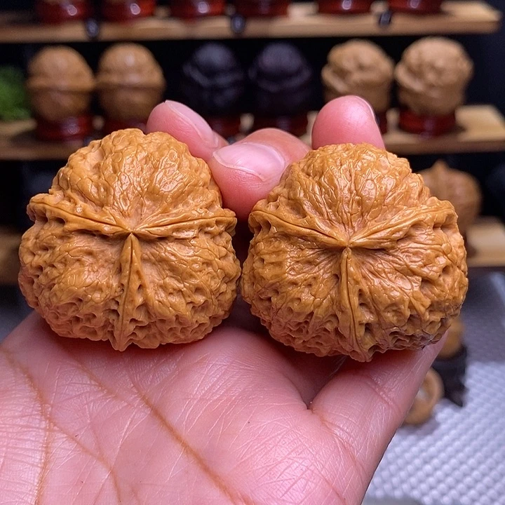 文玩核桃吊坠凹江龙23