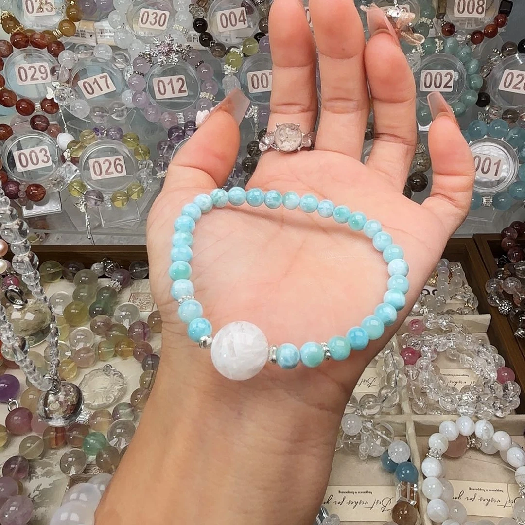 银S925镶嵌手链水晶999999
