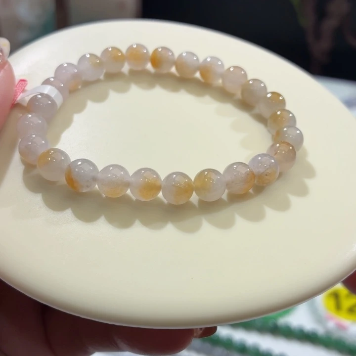 未镶嵌手链翡翠冰胶桂花糕卡7.4