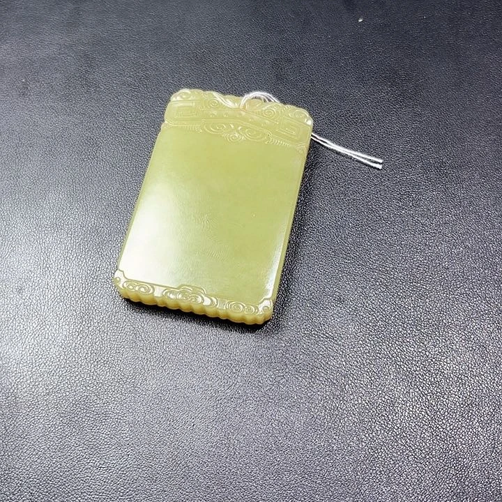 和田玉未镶嵌挂件良***1