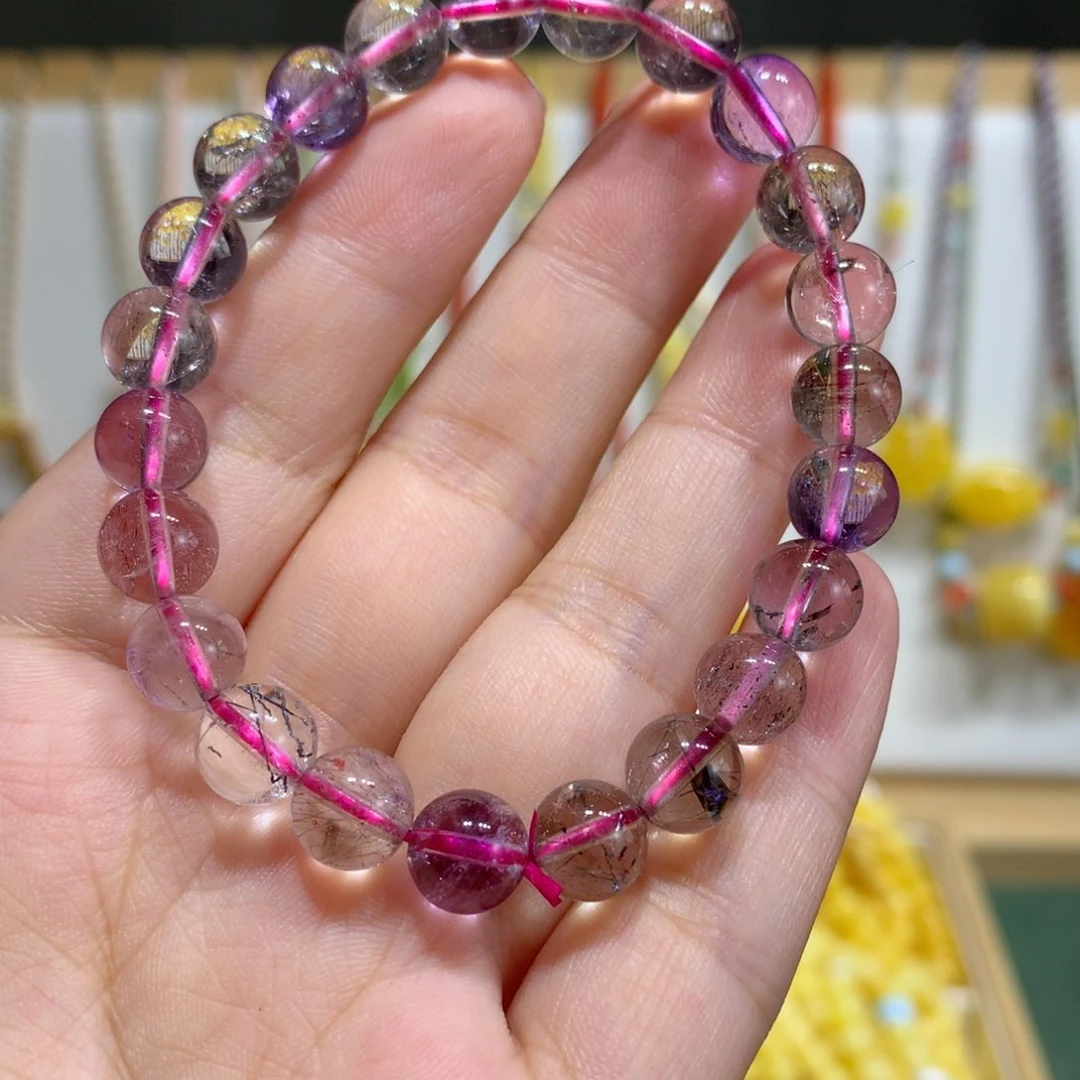 水晶手链未镶嵌特价8mm