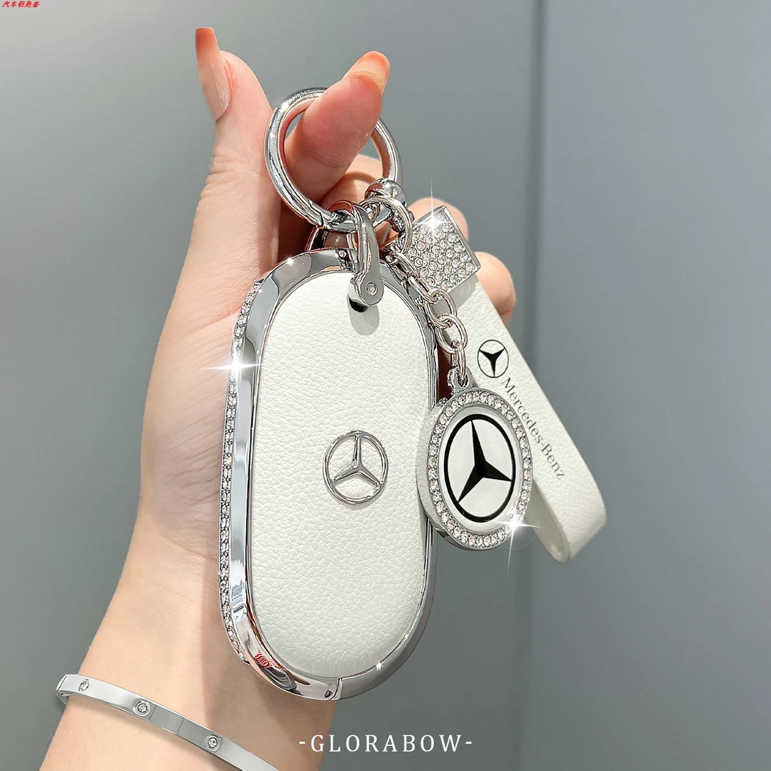 款奔驰c260l钥匙套C级专用c200l高档e300l女扣GLC300包S级EQE用品