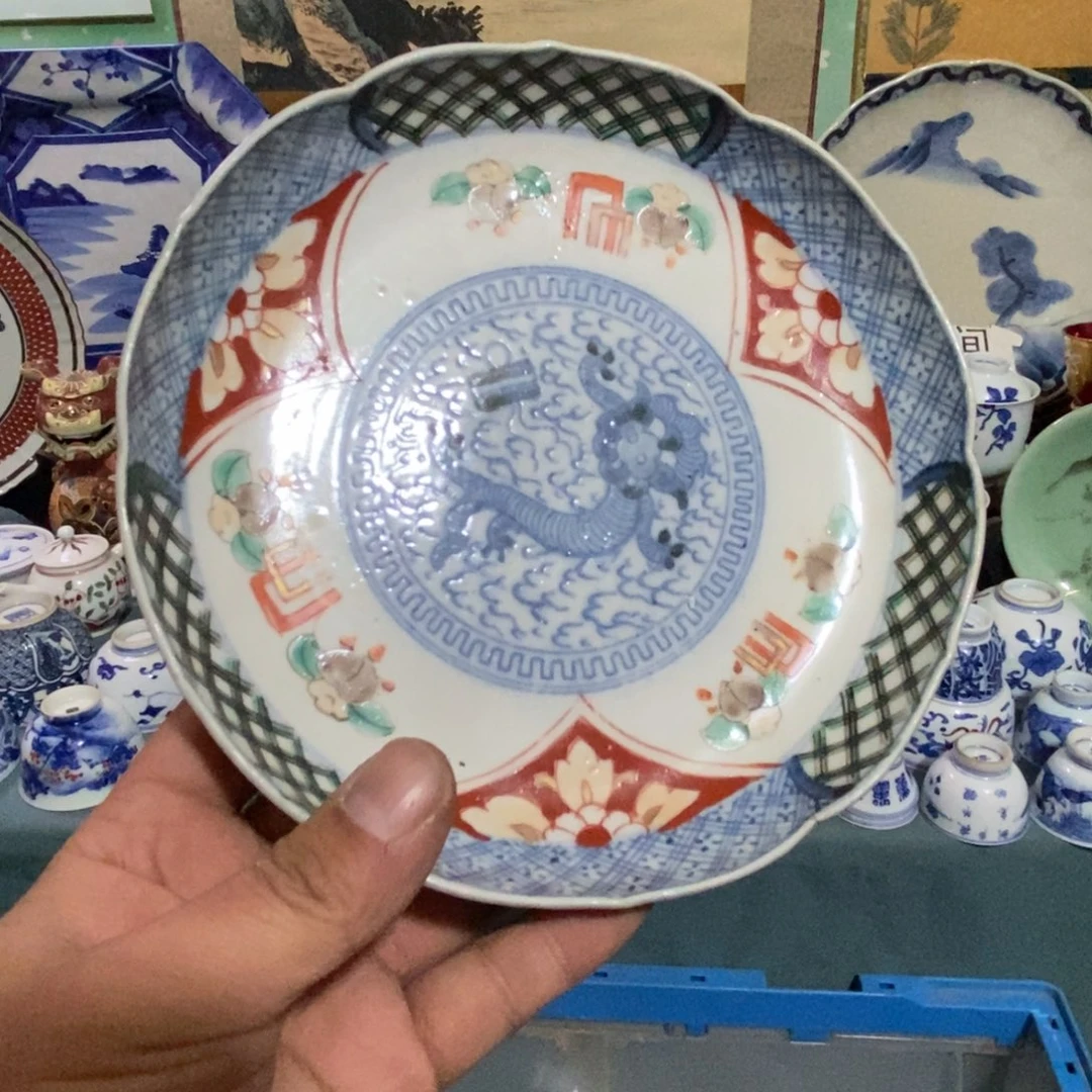 瓷片舶来瓷器满28包邮当日凑单