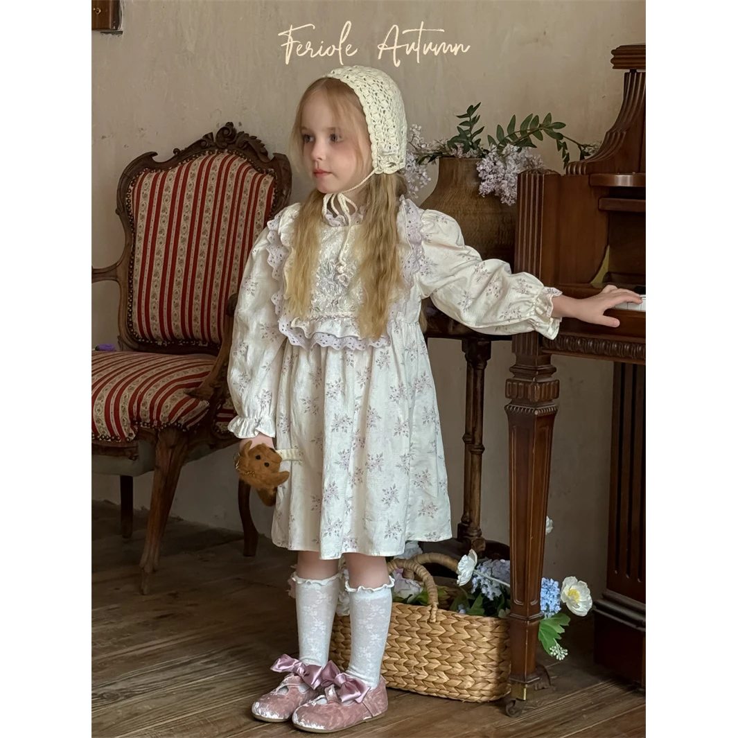 FLL·25秋~多层花边连衣裙53446（汉服）