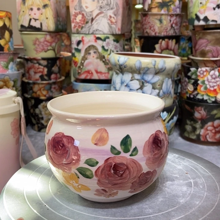 景德镇艺术手绘作品