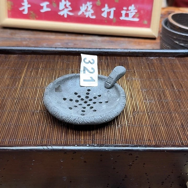 纯手工制作粗陶茶具