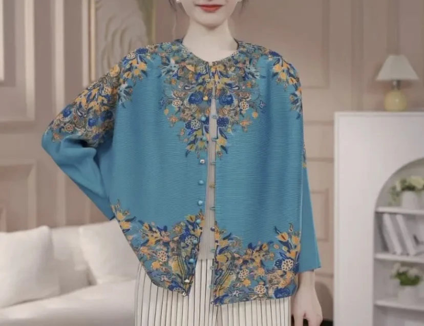 馨雅严选 2025新款时尚休闲百搭显瘦气质复古气质开衫外套2829款