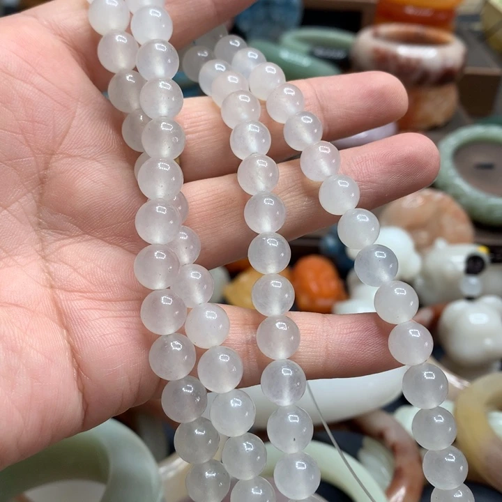 石英岩玉合金颈饰拍一发二，卡，8
