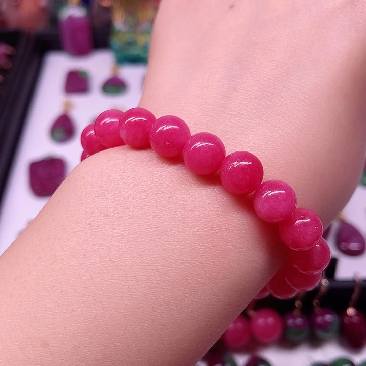 红宝石蔷薇手串未镶嵌