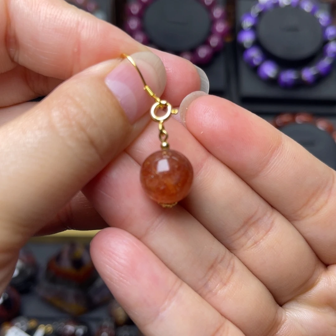 长石未镶嵌手链金太阳滴流