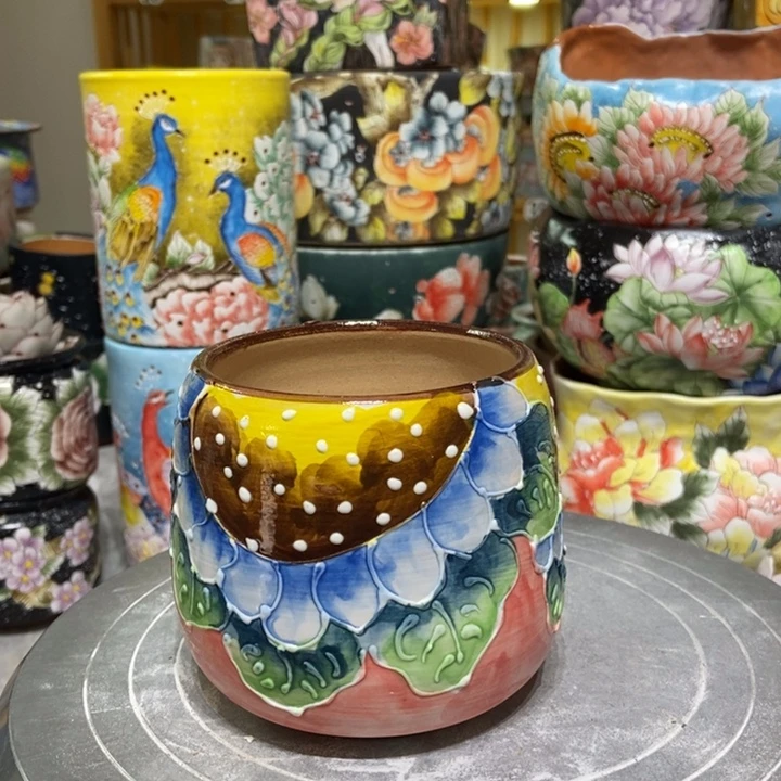 景德镇艺术手绘作品