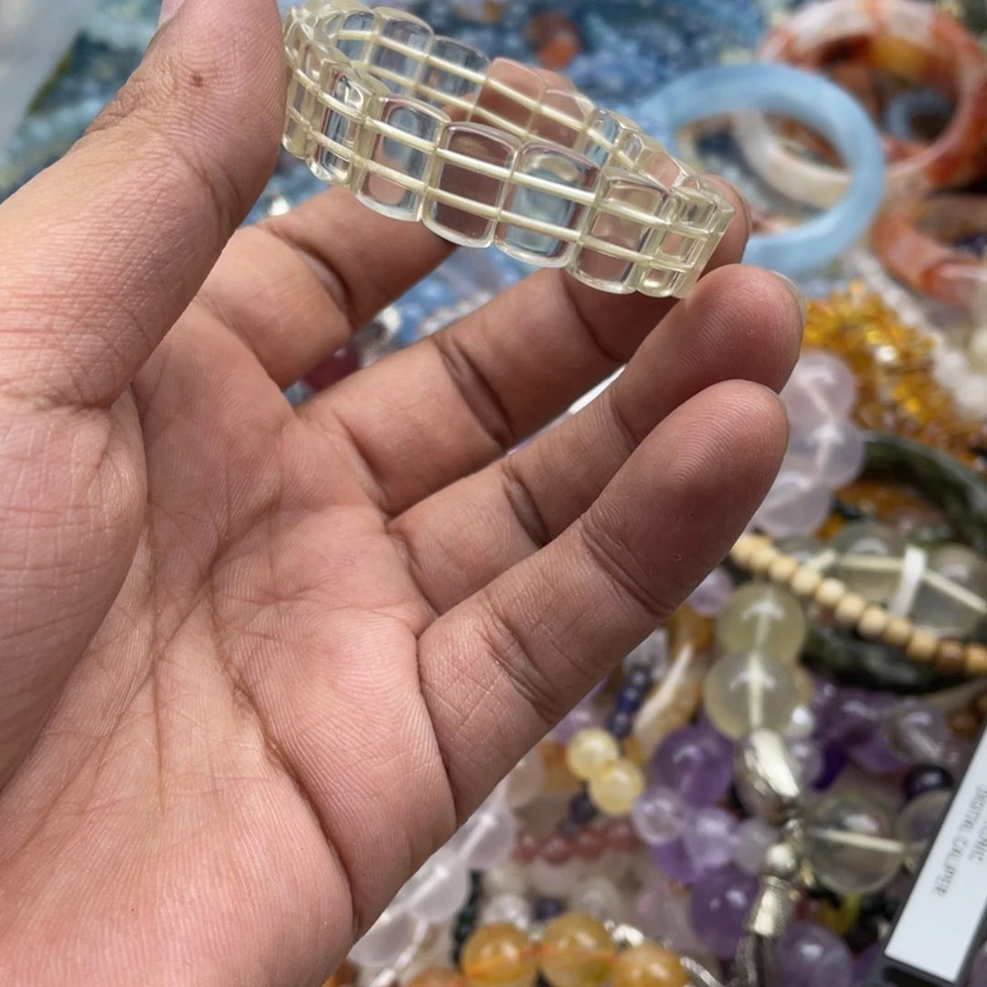 银S925镶嵌手链紫晶