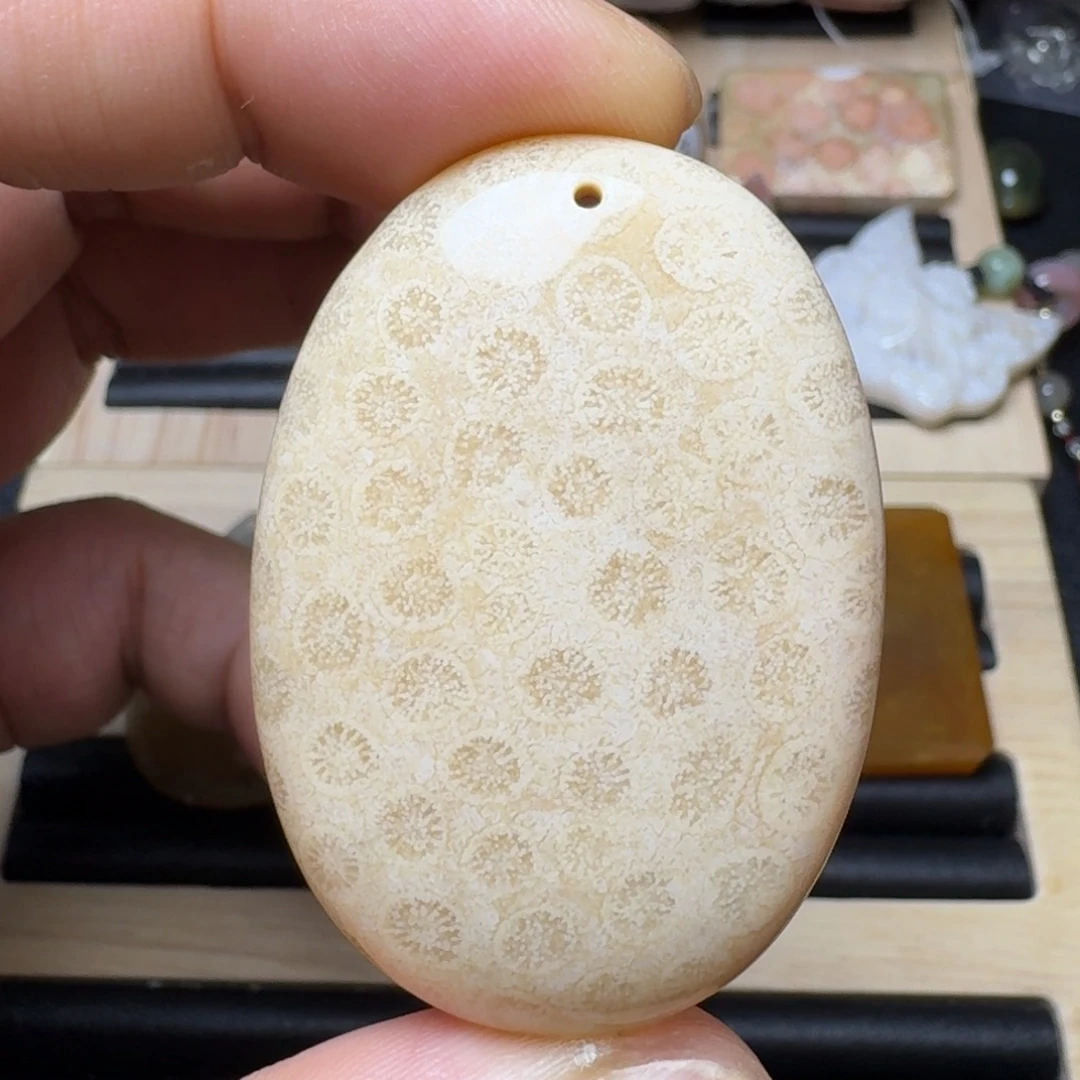 未镶嵌纯天然色有机玉石保真色硅化玉