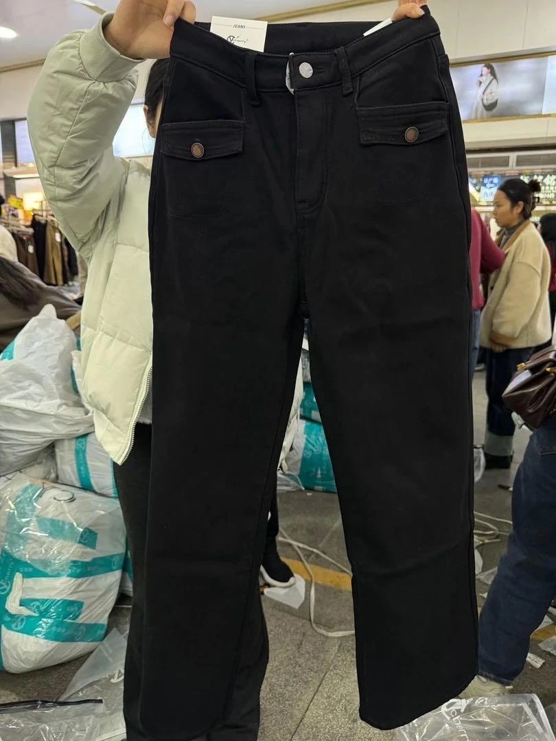 小敏福利清货直筒裤3295