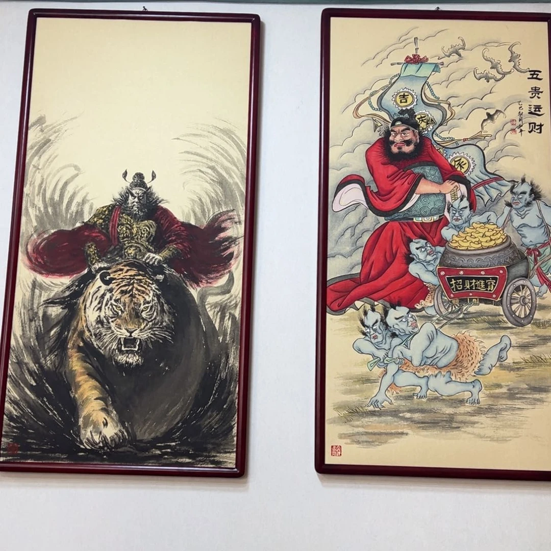 国画金**山8幅画120X60