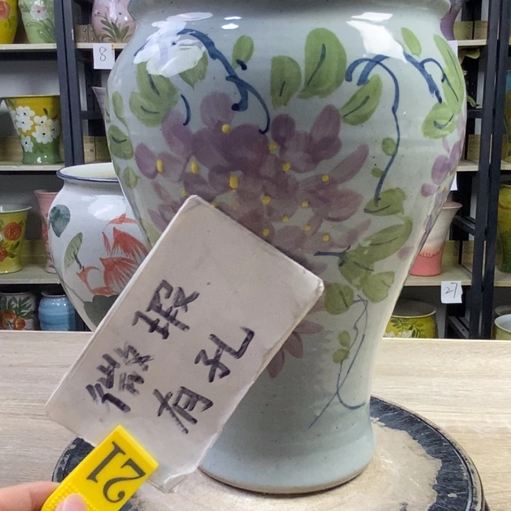 景德镇高温陶瓷花盆