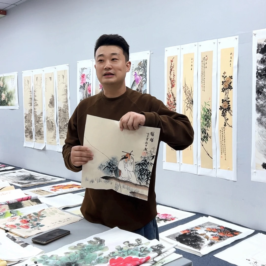 国画国画作品宣纸纯手绘