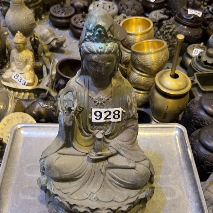 三****黄铜摆件，文房工艺品摆件