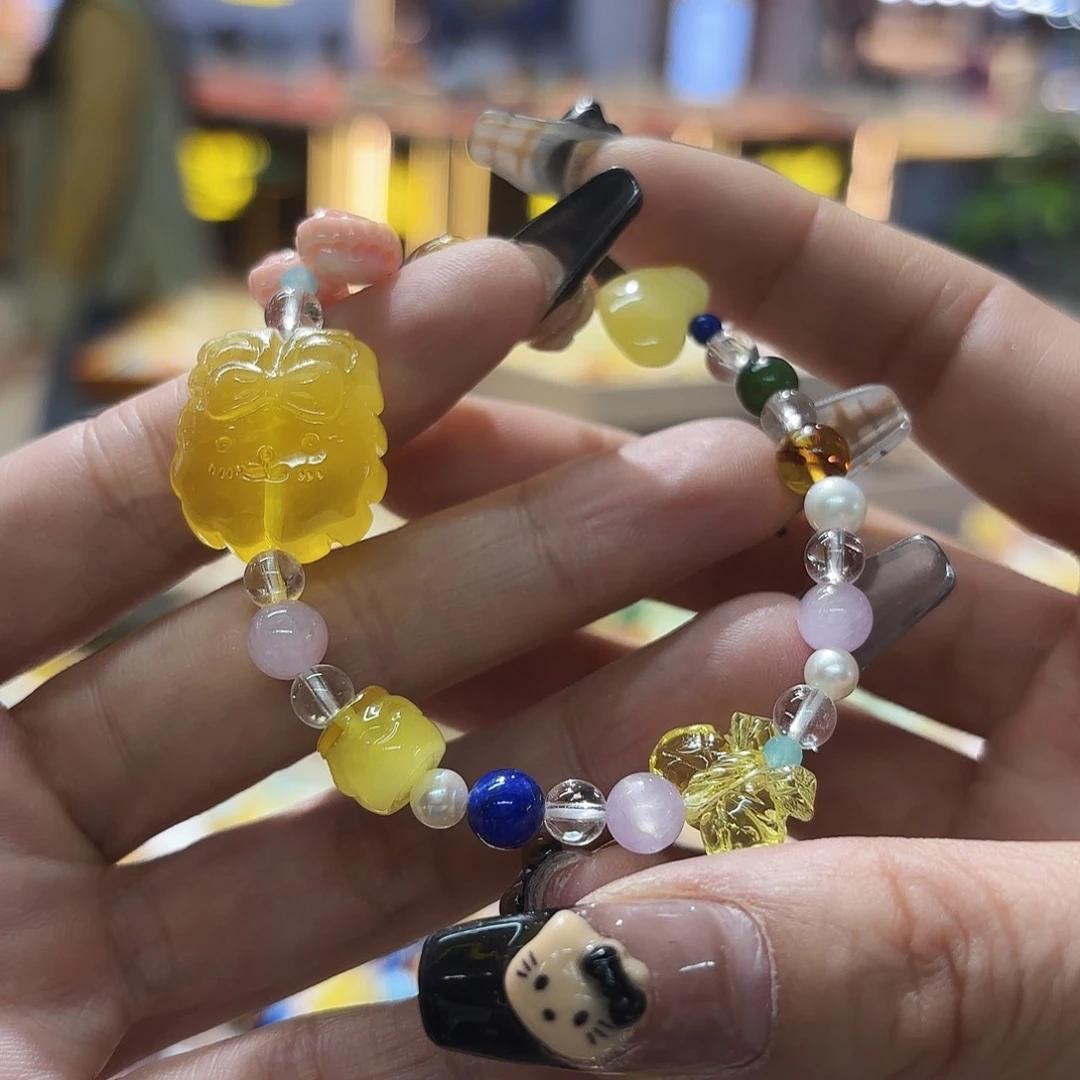 琥珀手链未镶嵌琥珀