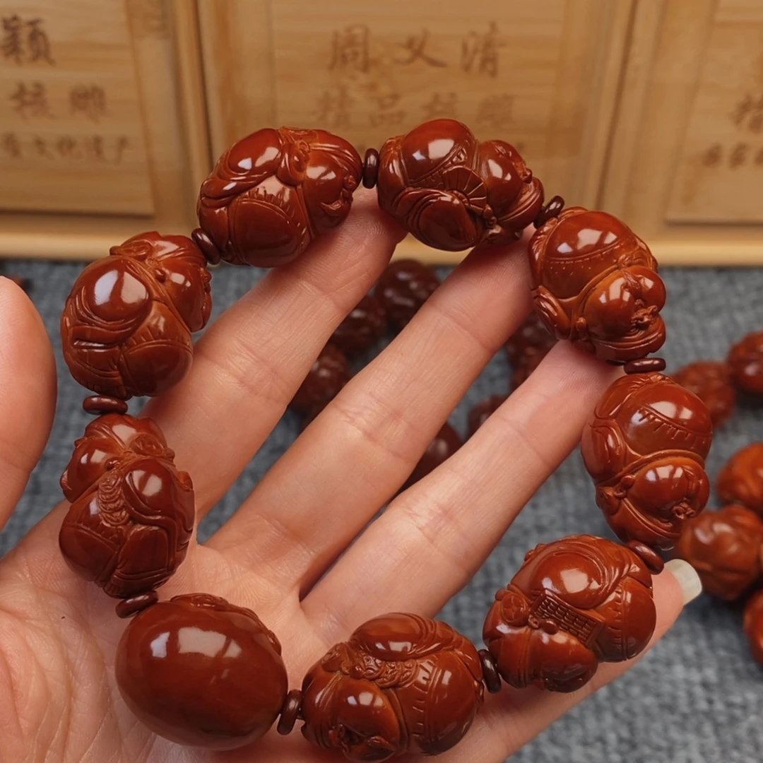 ℒ****橄榄核手串/手链财神