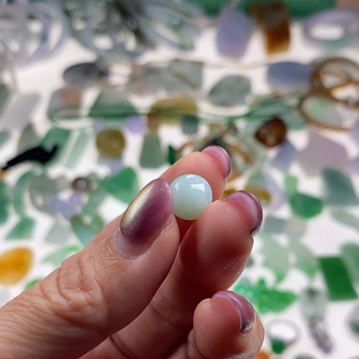 翡翠未镶嵌挂件天然翡翠