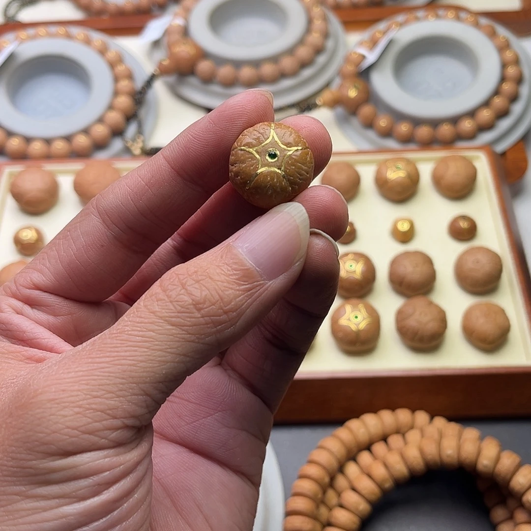 郎***和吊坠凤眼菩提19mm五星