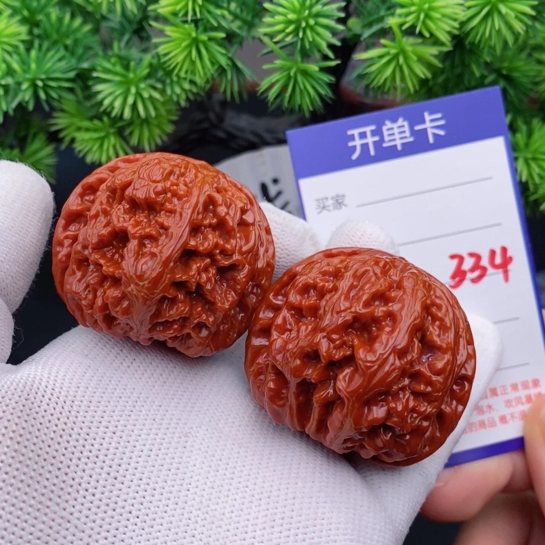 把件文玩核桃45粗筋334