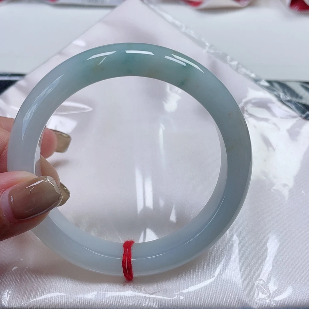 翡翠手镯未镶嵌缅甸翡翠59圈085