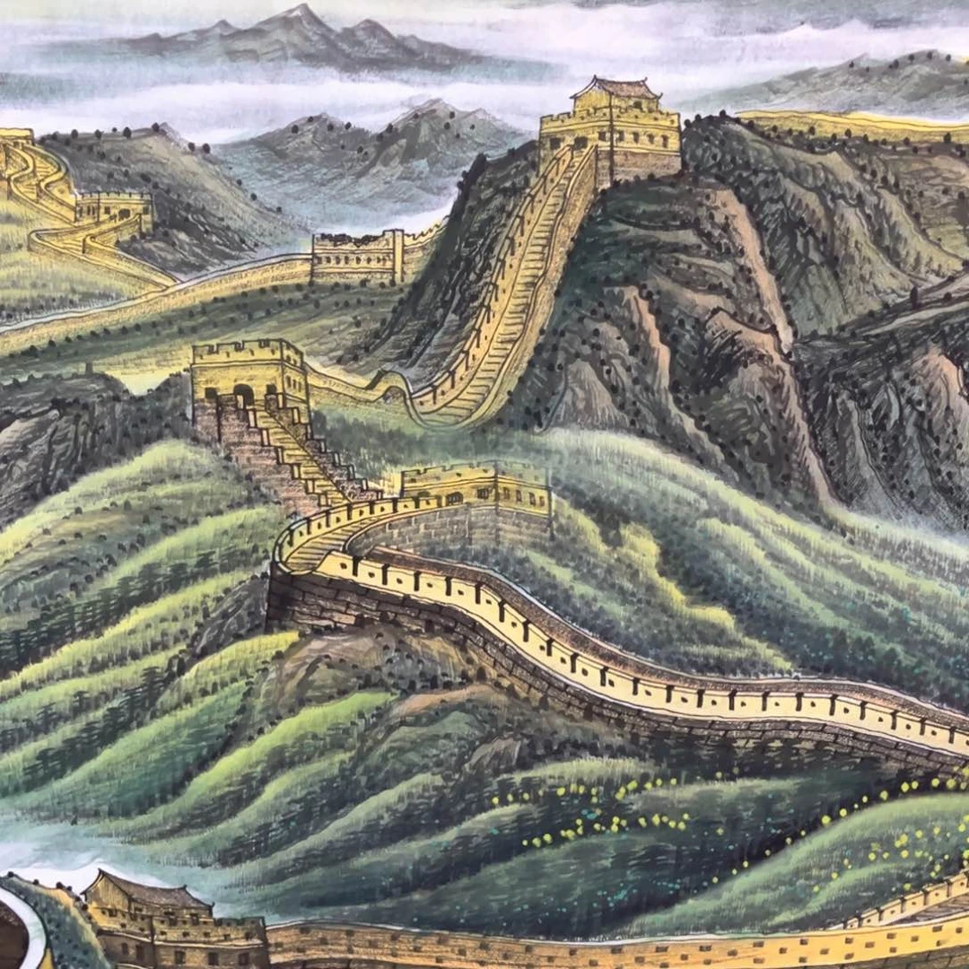 艺***业国画国画作品老师手绘