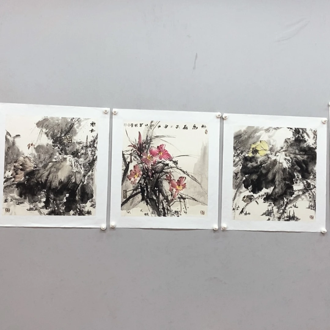 国画乌*魂张光胜三尺斗方真人真品