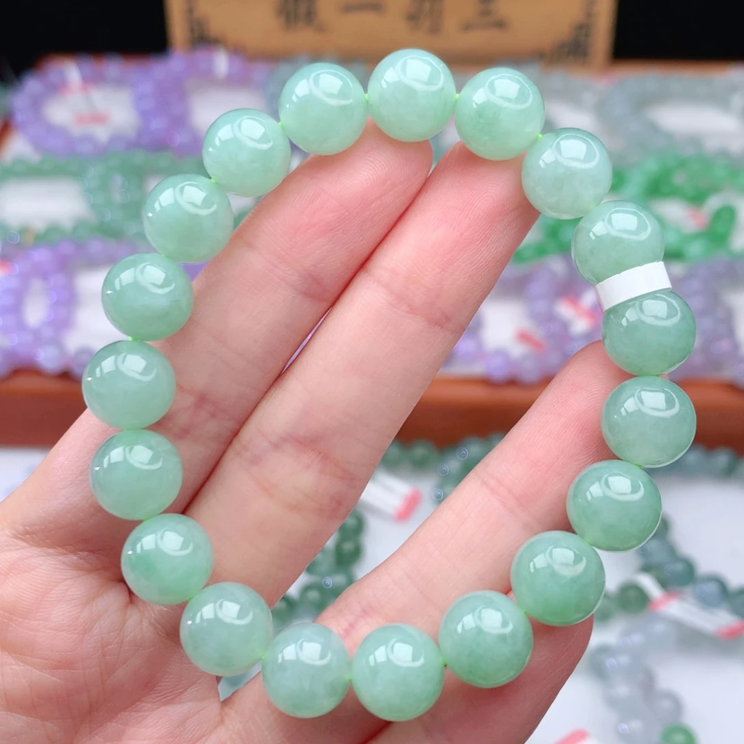 翡翠手链未镶嵌翡翠10mm